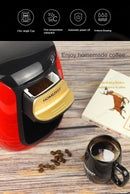 American single-cup coffee machine Portable home fully automatic drip coffee maker Small coffee machine for office use