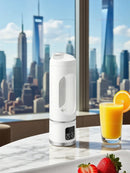 Portable Mini Electric Blender USB Rechargeable Smoothie Juicer Milkshake Maker For Fresh Fruit Orange Juice And On-The-Go Use