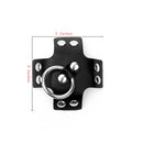 Women 1Pair Sexy Leather Cross Nipple Cover Reusable Breast Stickers Self Adhesive Nipple Pasties Nipple Covers Bra Accessories