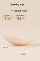 1 Pair Reusable Breast Petals Nipple Cover Invisible Petal Adhesive Strapless Backless Stick on Bra Silicone Breast Patch