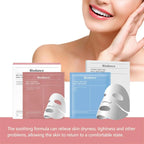 1/2PCS Bio-Collagen Real Deep Anti-Wrinkle Lifting Face Mask With Hydrolyzed Collagen Collagen Reverse Film Volume Peel Off Mask