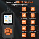 V318 Auto Diagnostic Tool Scanner Automobile Battery Tester OBD2 Automobile Clear Fault Detects Support Multiple Languages