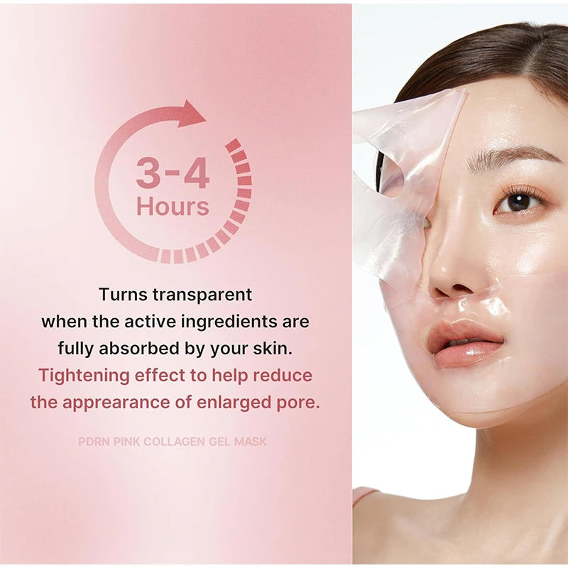 Bio-collagen Real Deep Mask Moisturizing Overnight Face Skin Care With Hydrolyzed Collagen Reverse Film Volume Peel Off Mask