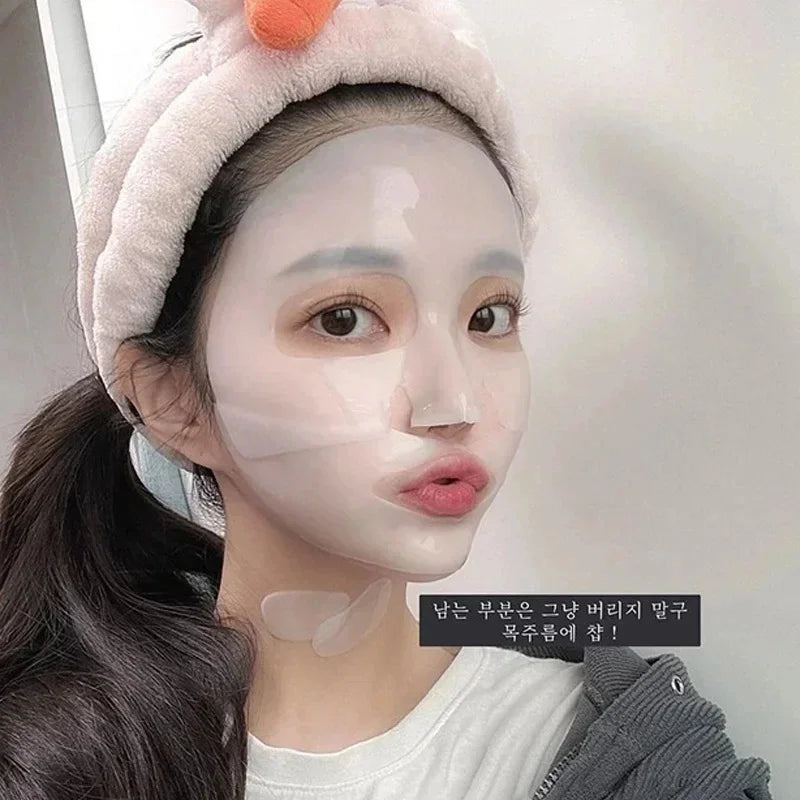 Bio-Collagen Face Mask Collagen Protein Hydrogel Soft Gel Mask Deep Moisturizing For Women Skin Care Products 1/3/5/10PCs