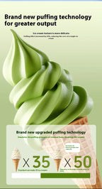 1Flavor Ice Cream Machine Commercial,Fully Automatic Soft Serve Maker with Digital Display, One TouchOperation for Home&Business