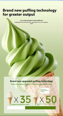 1Flavor Ice Cream Machine Commercial,Fully Automatic Soft Serve Maker with Digital Display, One TouchOperation for Home&Business