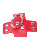 Women 1Pair Sexy Leather Cross Nipple Cover Reusable Breast Stickers Self Adhesive Nipple Pasties Nipple Covers Bra AccessoriesW