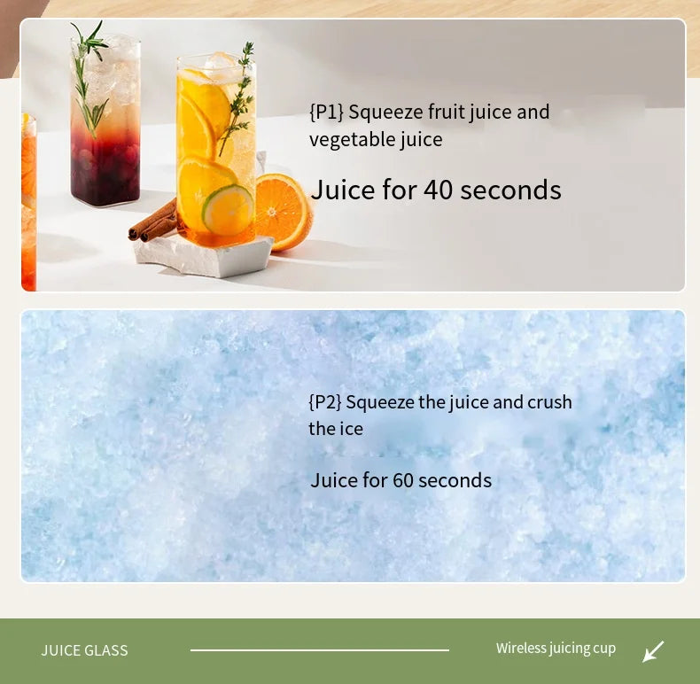 Portable Electric Juicer Blender 600ml USB Charging Fruit Smoothie Maker Lemon Orange Juicing Cup Compact Kitchen Appliance