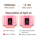 Smoothie Machine Electric Household Juice Maker Wireless Rechargeable Usb Mini Hand Portable Fruit Blender