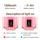Smoothie Machine Electric Household Juice Maker Wireless Rechargeable Usb Mini Hand Portable Fruit Blender