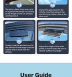 Automobile Exhaust Fan Heat Dissipation Smoke Exhaust Oxygen Cycle Intelligent Tri-Mode Exhaust Fan Automobile Supplies