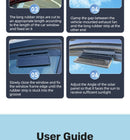 Automobile Exhaust Fan Heat Dissipation Smoke Exhaust Oxygen Cycle Intelligent Tri-Mode Exhaust Fan Automobile Supplies