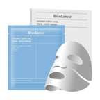 Biodance Professional Bio-Collagen Sheet Mask 34g*4pcs Travel Size Cream Mask Pink for Moisturizing Firming Face Made Crystal