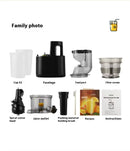 Automatic Small-Sized Multifunctional Electric Soy Milk & Juice Maker for Home, with Juice and Pulp Separation