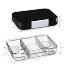 Kids Bento Lunch Box with 4/6 Compartments BPA Free Lunchable Food Container Microwave & Dishwasher Safe for Daycare, School