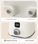 Portable Electric Juicer Blender 600ml USB Charging Fruit Smoothie Maker Lemon Orange Juicing Cup Compact Kitchen Appliance