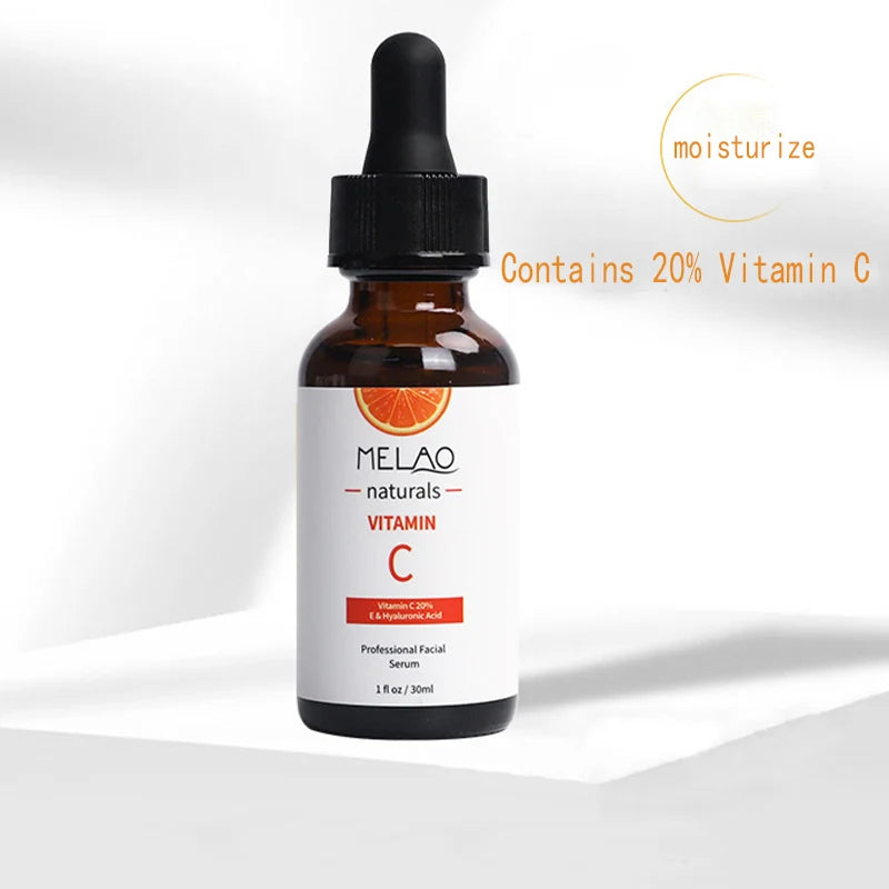 1 Fl.Oz/30ml Vitamin C Serum 20%, Enriched With Hyaluronic Acid And Retinol, Amino Acids Blend, Hydrating & Plumping Skin Care