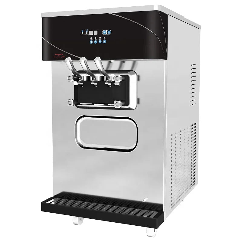 Oceanpower Commercial Table Top Three Flavors Soft Serve Ice Cream Machine Maker NE1430