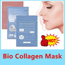 Bio Collagen True Deep Mask,Overnight Collagen Mask with Hydrolyzed Collagen Mask Moisturizing Anti-Aging Mask Skin Care Beauty