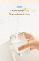 220V Automatic Yogurt Maker with 9 Jars, Perfect for Homemade Pickles, Natto, and Sake, Large Capacity A