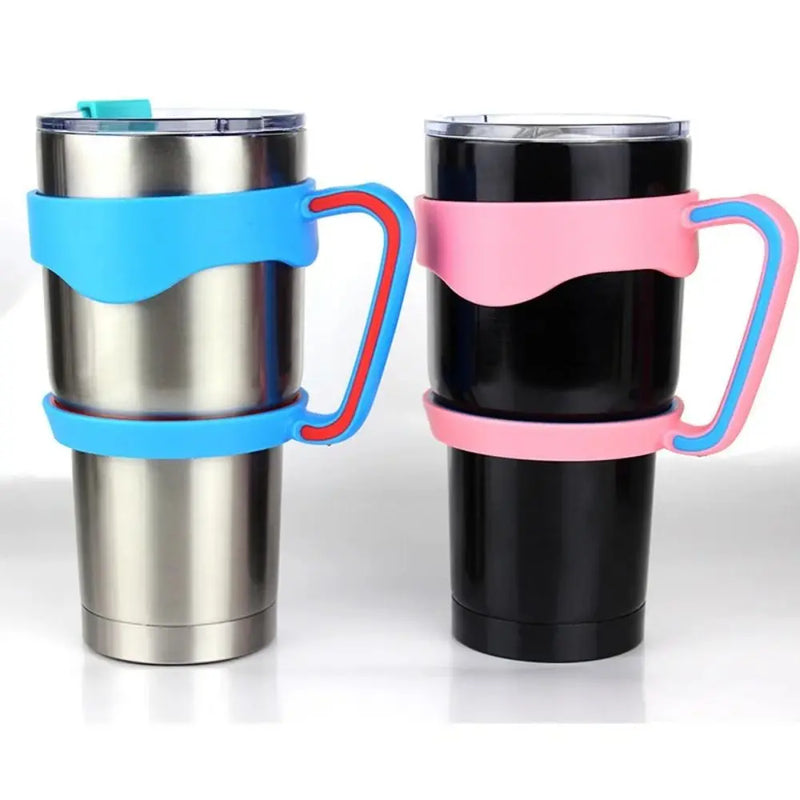 1Pcs Mug Base Tumbler Cup Handle 4 Color Drinkware Water Bottle Holder Portable Bottle Accessory for Yetti Rambller 20oz/30Oz