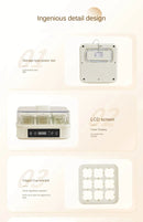 220V Automatic Yogurt Maker with 9 Jars, Perfect for Homemade Pickles, Natto, and Sake, Large Capacity A