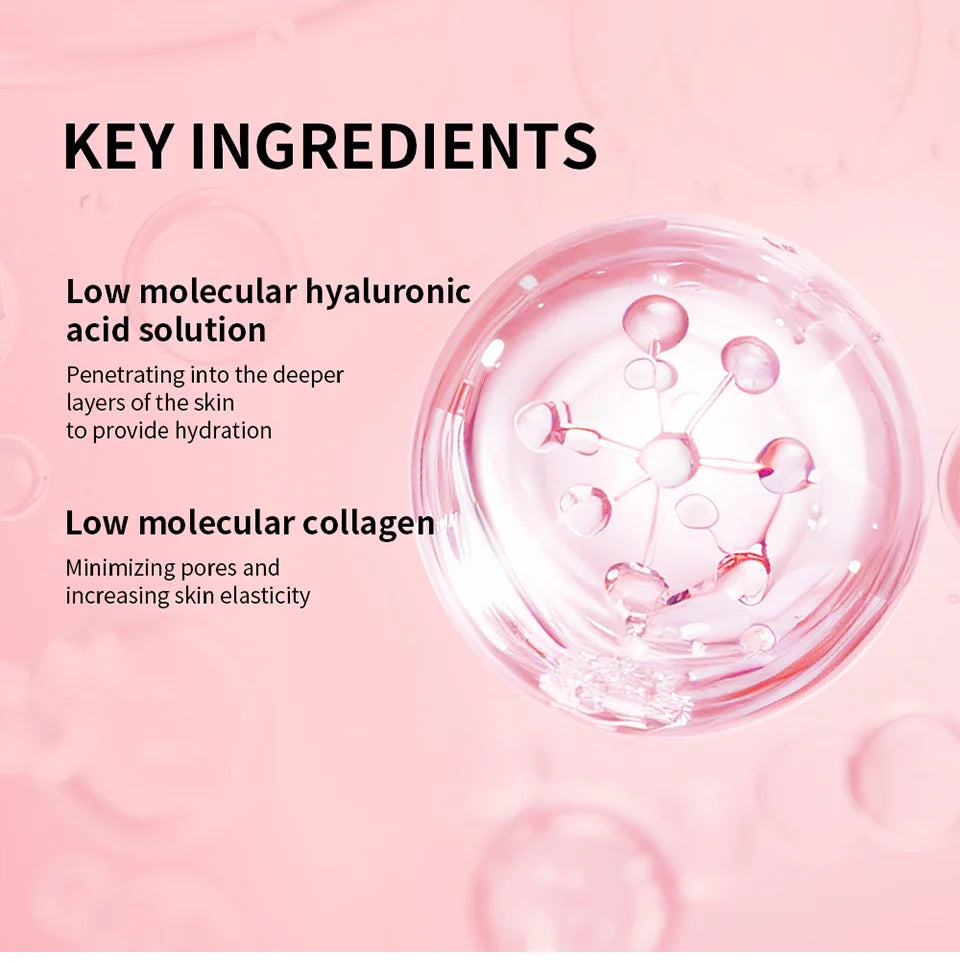 Bio-Collagen Real Deep Mask, Hydrating Overnight Hydrogel Mask, Pore Minimizing, Elasticity Improvement