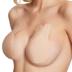 Reusable Rabbit Nipple Cover Pasties Breast Push Up Stickers Adhesive Invisible Bra Lift Tape Women Nipples Covers Silicone Pads