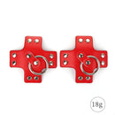 Women 1Pair Sexy Leather Cross Nipple Cover Reusable Breast Stickers Self Adhesive Nipple Pasties Nipple Covers Bra Accessories