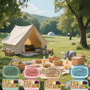 Bento Box Adult Lunch Box, Containers For Adults Men Women With 3 Compartments, Lunchable Food Container Back To School