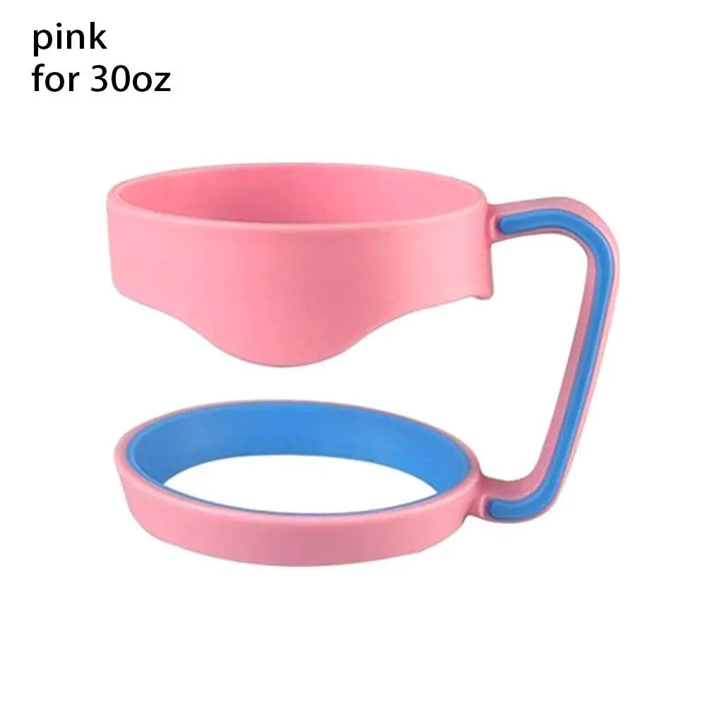 1Pcs Mug Base Tumbler Cup Handle 4 Color Drinkware Water Bottle Holder Portable Bottle Accessory for Yetti Rambller 20oz/30Oz