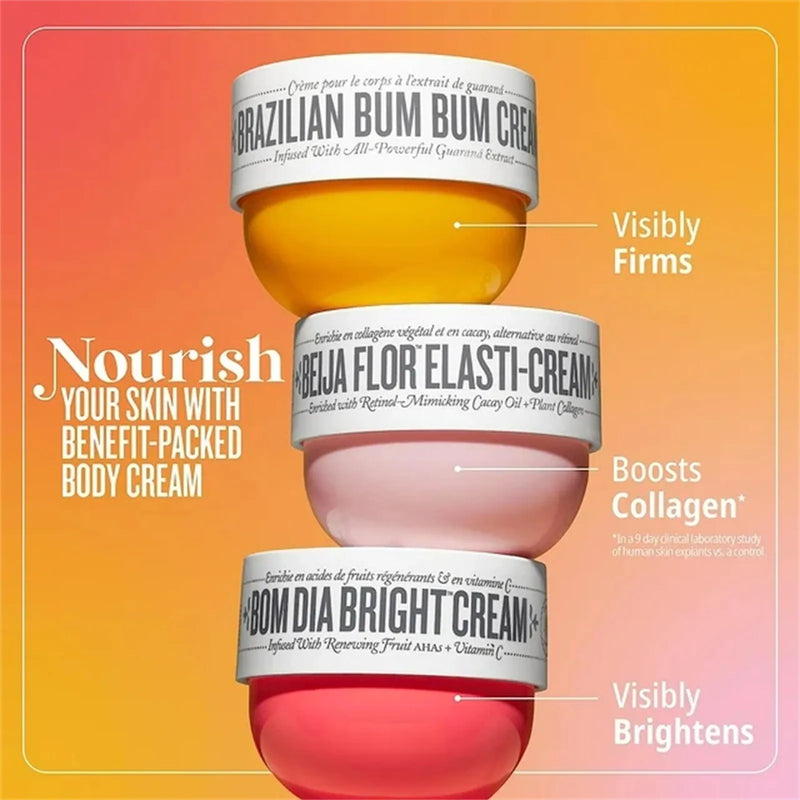 240ml Brazilian Bum Paste ( 8.1 Fl Oz) A FIRMING BODY Paste WITH THE IRRESISTIBLE SCENT 2024 New Health Cream Festival Gifts