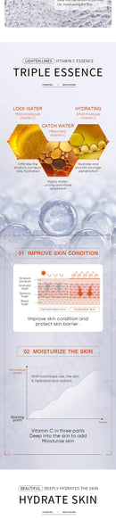 Vitamin C Serum for Face Moisturizing Activate Collagen Regeneration, Firming and Brightening Skin Care