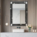 12pcs 20x5cm Acrylic Mirror Sticker Adhesive Wall Decor Sticker Mirror Wall Art Home DIY Decoration Mirror Wall Stickers