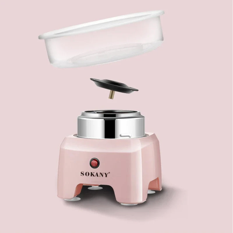 SOKANY 520 Automatic Mini Cotton Candy Maker for Kids, Small Electric Candy Floss Machine