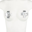 Women 1Pair Sexy Leather Cross Nipple Cover Reusable Breast Stickers Self Adhesive Nipple Pasties Nipple Covers Bra Accessories