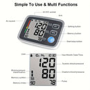 1pc Home Blood Pressure Monitor, Automatic Upper Arm Cuff Digital Blood Pressure Machine With BP Cuff With 8.7-17 Inch Blood Pressure Cuff (Battery Not Included)