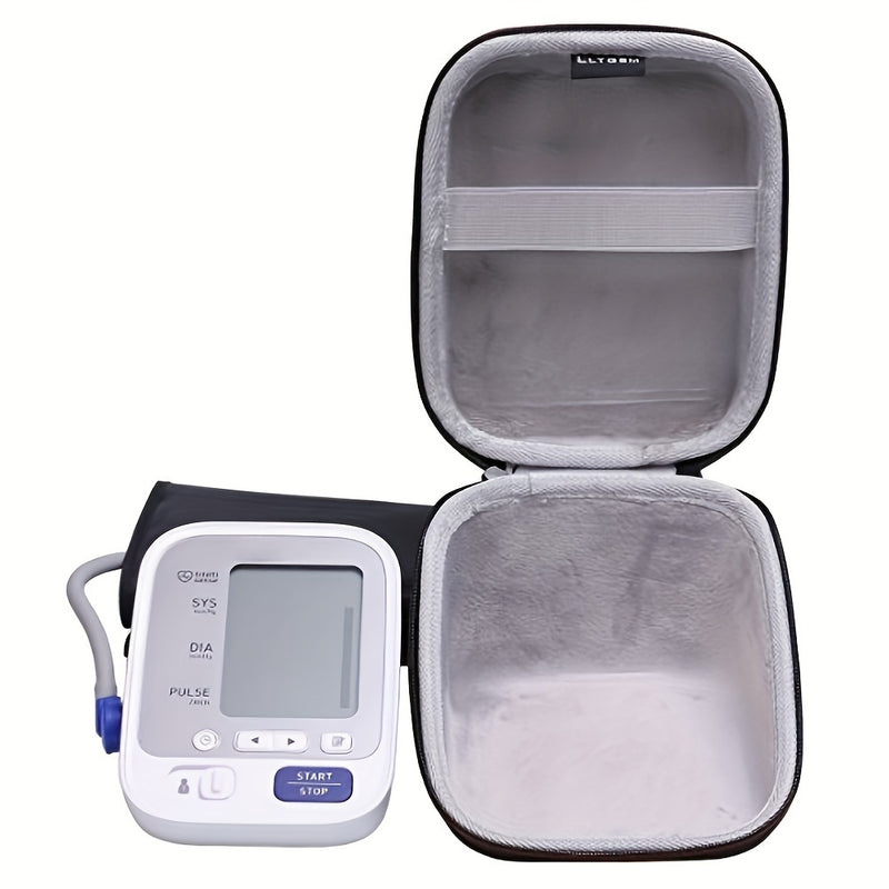 Classic Rolling Upper Arm Blood Pressure Monitor Case: Protective Travel Storage with Dimensions 4.33inch x 3.15inch x 5.91inch