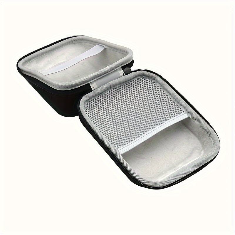 Portable Blood Pressure Monitor Carrying Case, Durable Protective Hard Shell Storage Bag for Home Blood Pressure Cuff and Digital Machine Organizer - Universal Design with Hand Strap