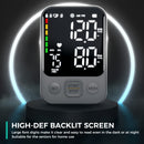 Oklar Blood Pressure Monitor Accurate Digital Blood Pressure Machine With 2x120 Reading Memory Large Backlit Display Monitor With Storage Bag