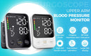 Oklar Blood Pressure Monitor Accurate Digital Blood Pressure Machine With 2x120 Reading Memory Large Backlit Display Monitor With Storage Bag