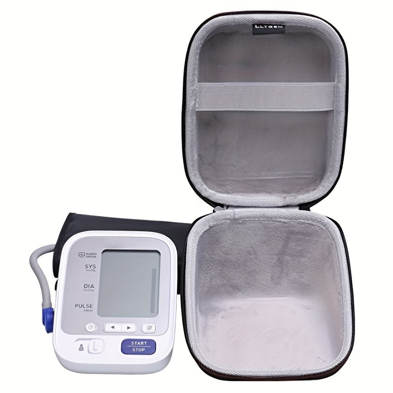 Classic Rolling Upper Arm Blood Pressure Monitor Case: Protective Travel Storage with Dimensions 4.33inch x 3.15inch x 5.91inch