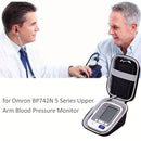 Classic Rolling Upper Arm Blood Pressure Monitor Case: Protective Travel Storage with Dimensions 4.33inch x 3.15inch x 5.91inch